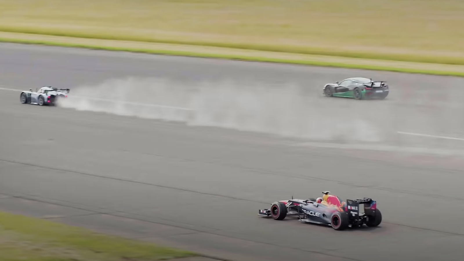 McMurtry vs Rimac vs Red Bull drag race
